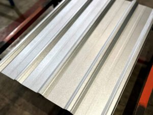 spandek silver cladding